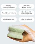 Dotti Super Scrubber | Sage